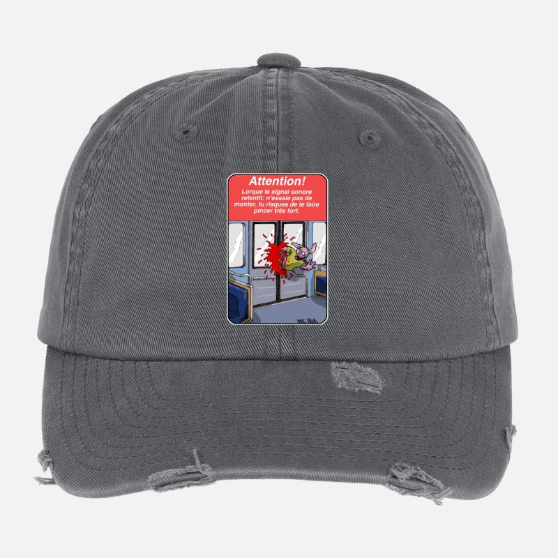 Defectuous Product.003 Casquette vintage effet usé Flexfit
