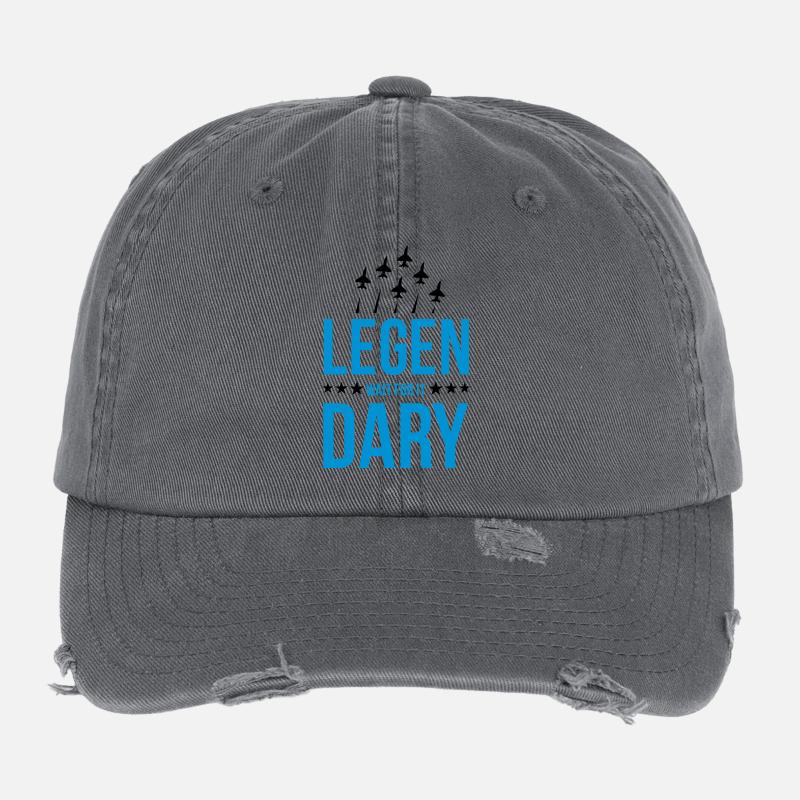 legendary Flexfit Vintage Destroyed Cap