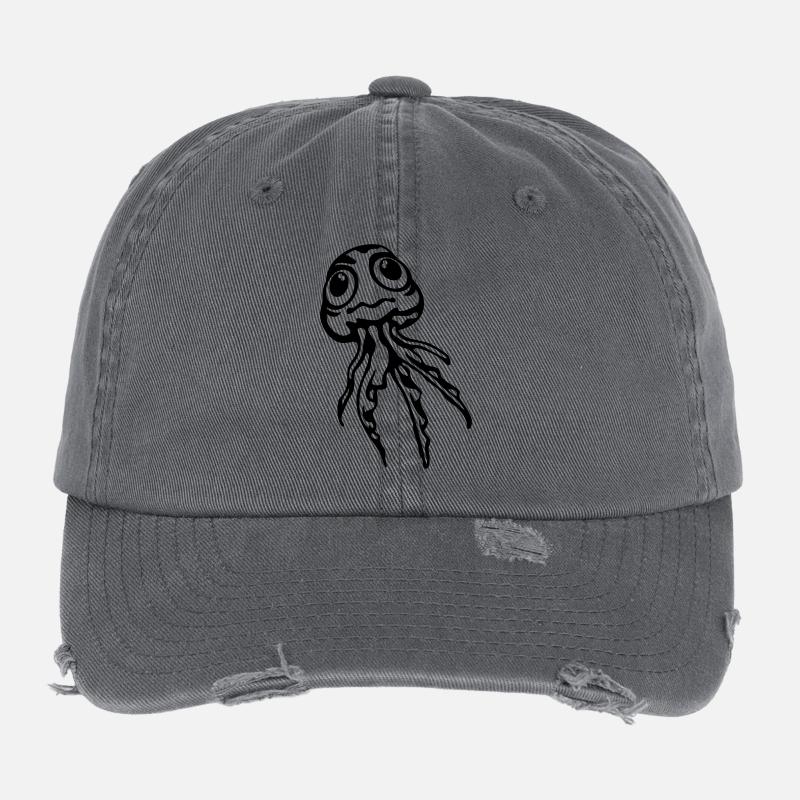 Medusa Flexfit Vintage Destroyed Cap