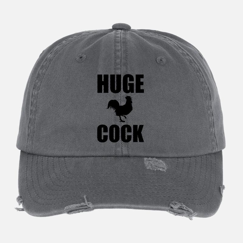 Huge Cock Flexfit Vintage Destroyed Cap