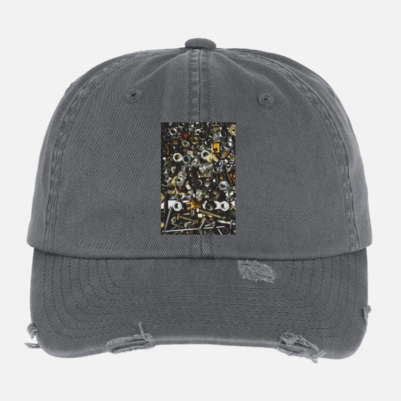 screws Flexfit Vintage Destroyed Cap