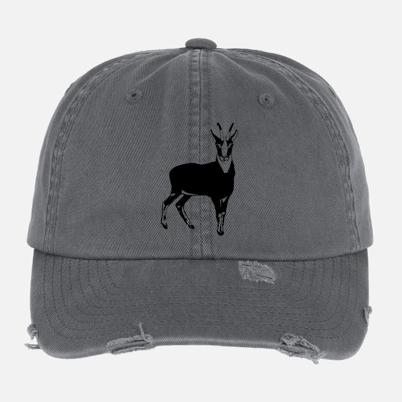 Gämse Flexfit Vintage Destroyed Cap