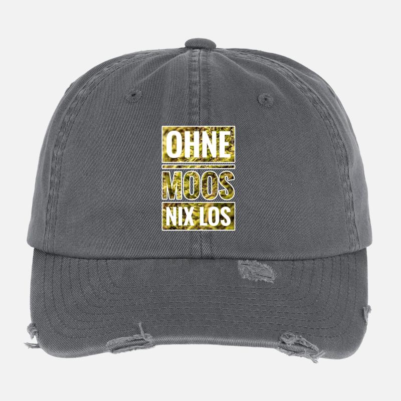 Ohne Moos Nix Los Flexfit Vintage Destroyed Cap