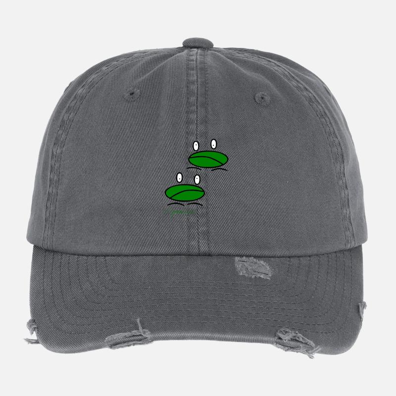 Froschpärchen © Chyropterum Innoxius Flexfit Vintage Destroyed Cap