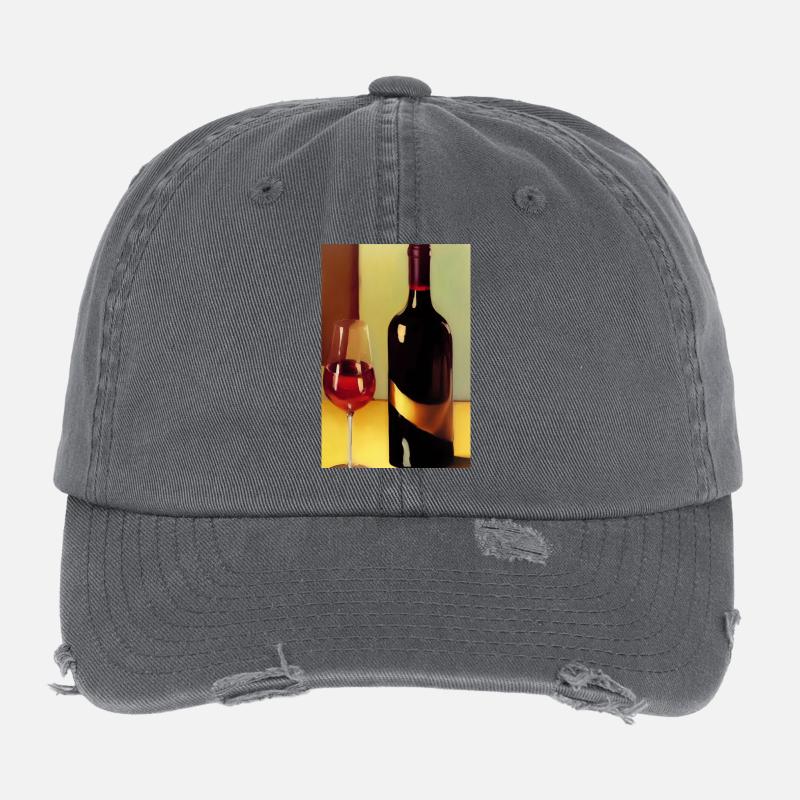 Wine drinkers Flexfit Vintage Destroyed Cap