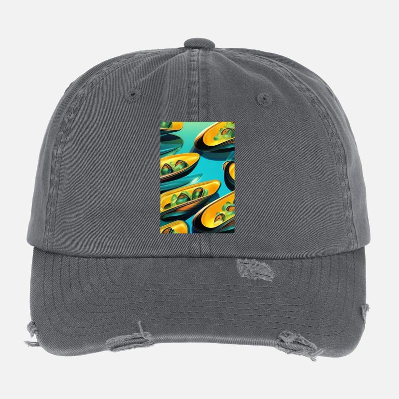 Mussels Flexfit Vintage Destroyed Cap