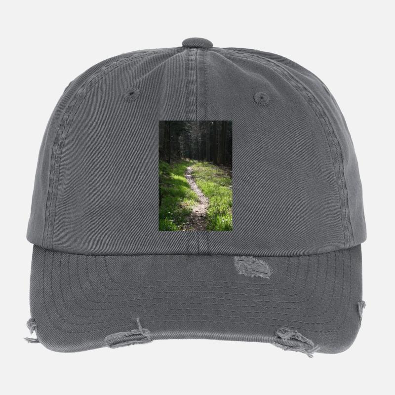 VOIE VERTE Casquette vintage effet usé Flexfit