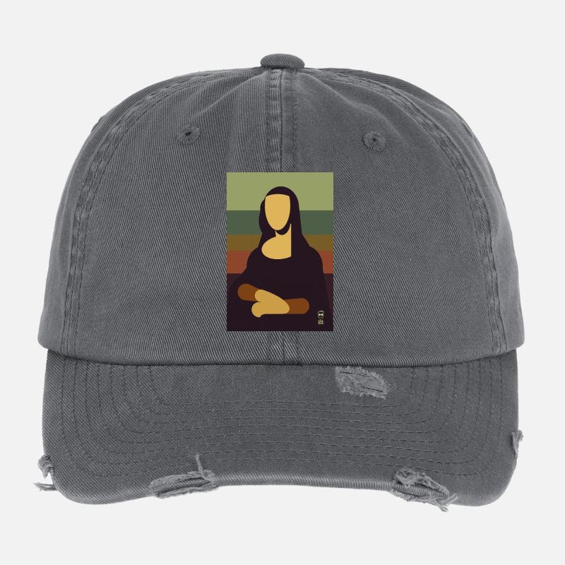 Mona Lisa Flexfit Vintage Destroyed Cap