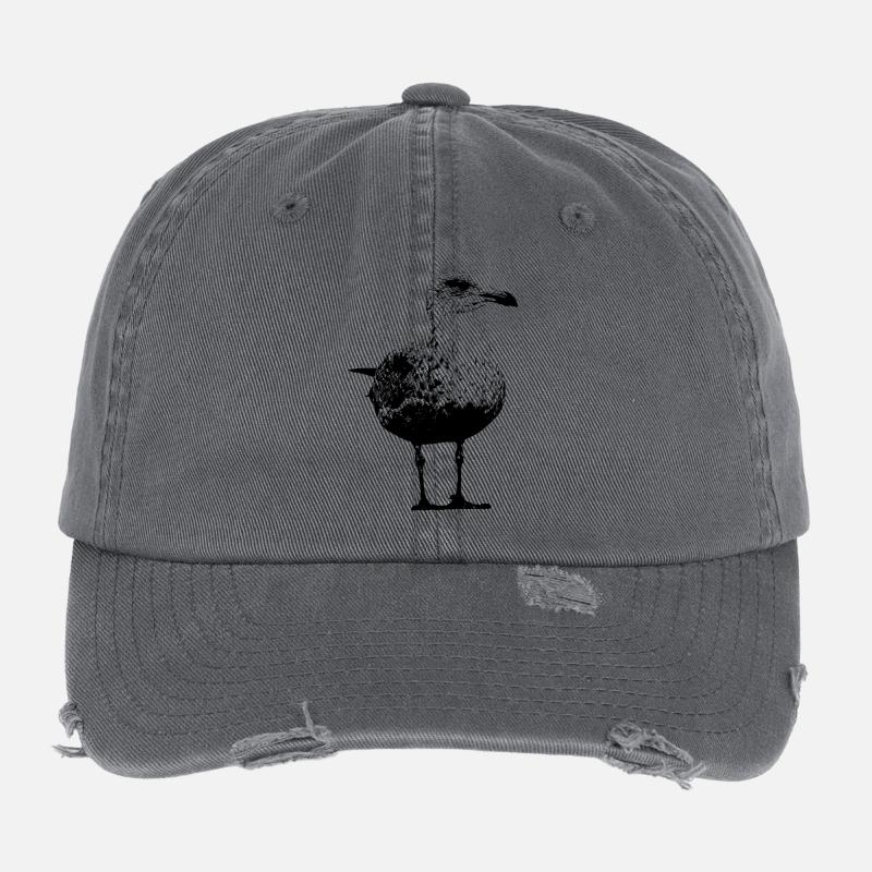 Möwe Flexfit Vintage Destroyed Cap
