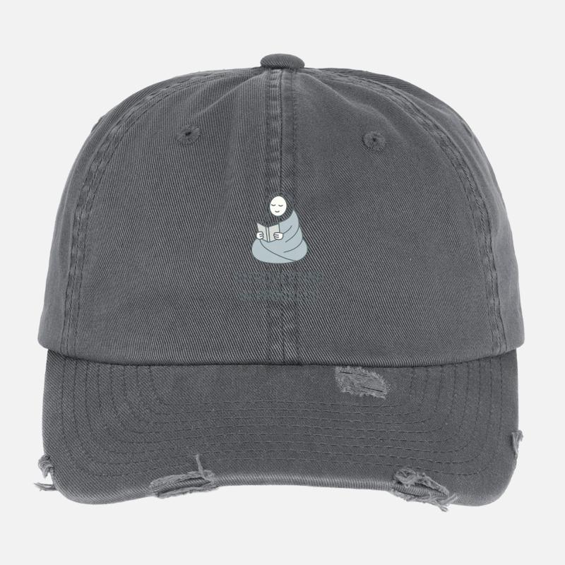 Introverting in Progress – Für stille Stunden Flexfit Vintage Destroyed Cap