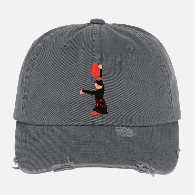 Flämisch Flexfit Vintage Destroyed Cap