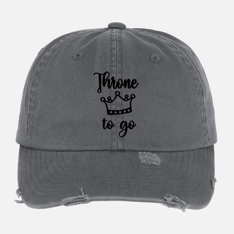 Throne to go Flexfit Vintage Destroyed Cap