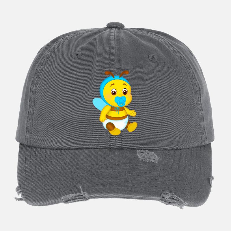BABEE Garçon Casquette vintage effet usé Flexfit