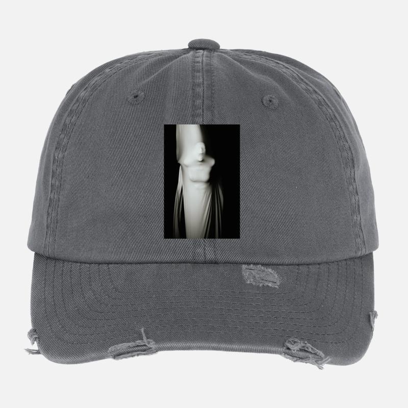 Colère cachée Casquette vintage effet usé Flexfit