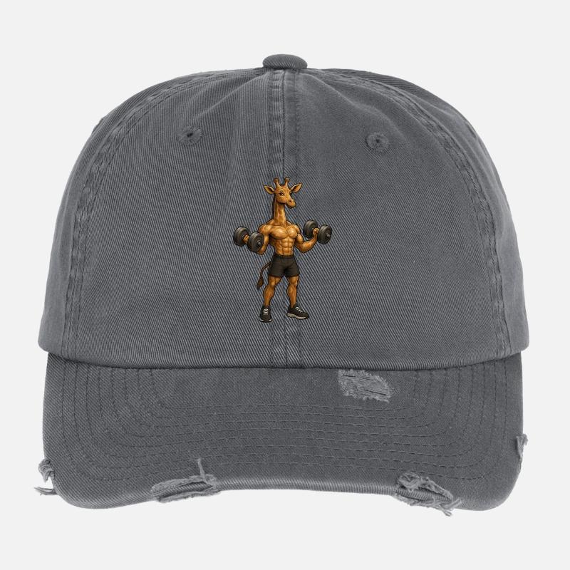 Sport Giraffe Flexfit Vintage Destroyed Cap