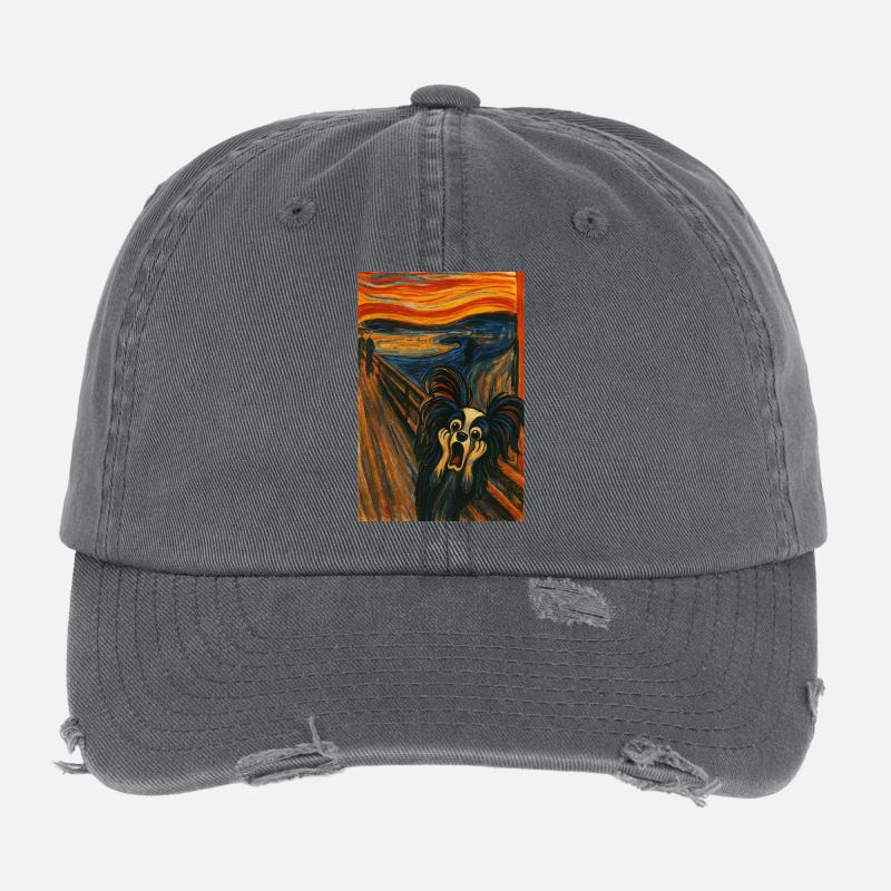 Le cri papillon Jesko Casquette vintage effet usé Flexfit
