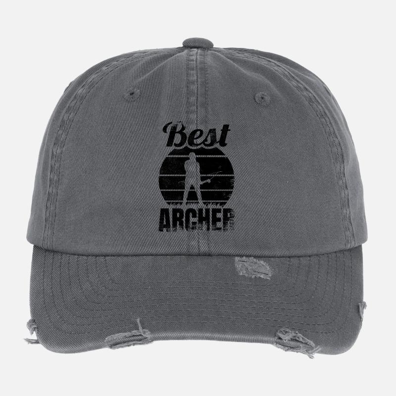 Best Archer Flexfit Vintage Destroyed Cap