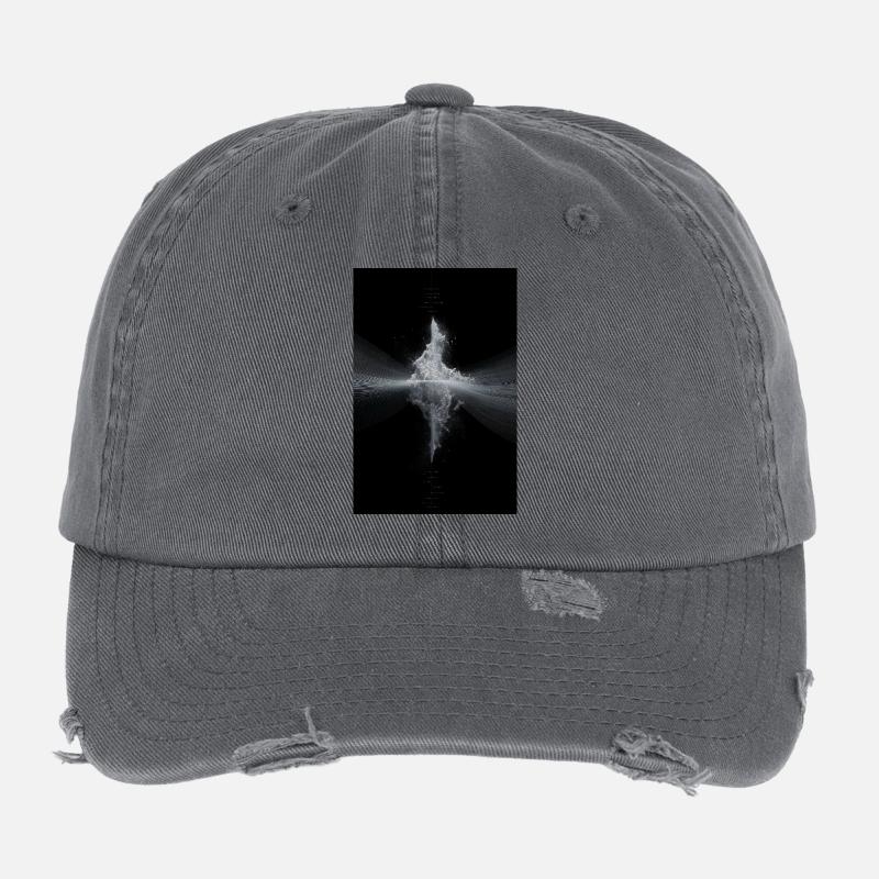 Quanten-Puls-Echo Flexfit Vintage Destroyed Cap
