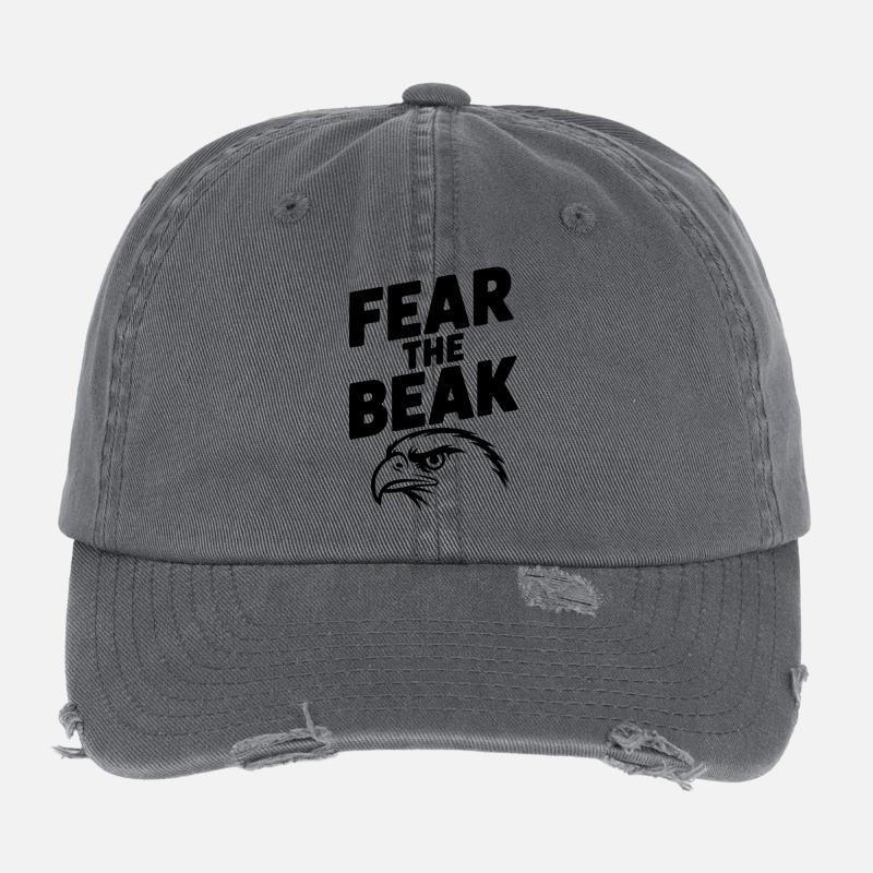 Peur du bec Casquette vintage effet usé Flexfit