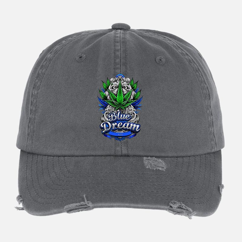 Blue Dream Flexfit Vintage Destroyed Cap