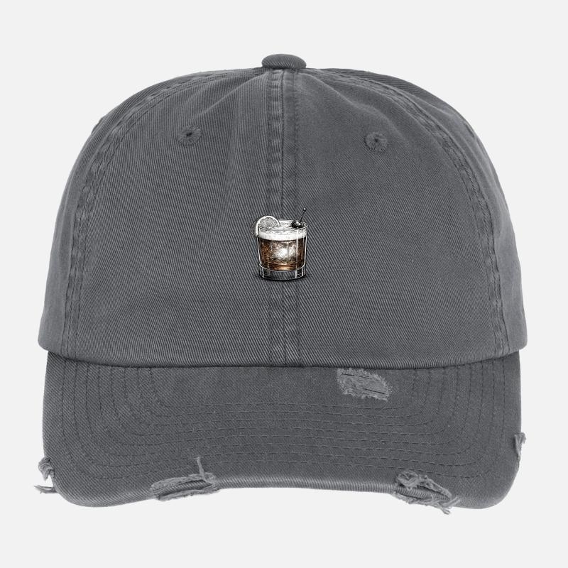 Whiskey Sour Flexfit Vintage Destroyed Cap
