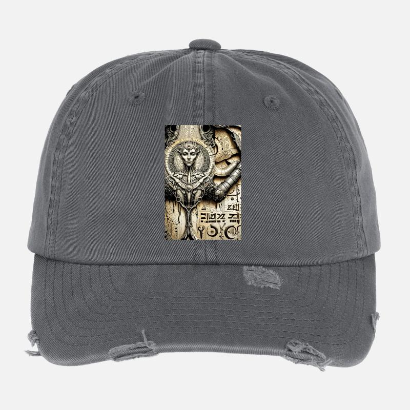 Parchemin 10 Casquette vintage effet usé Flexfit