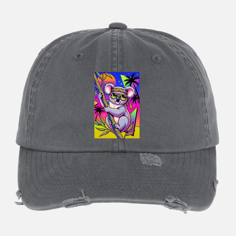Koala Flexfit Vintage Destroyed Cap
