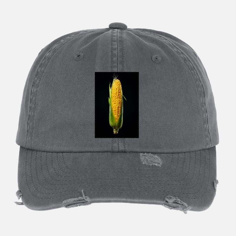 Récolte du Grain d’Or Casquette vintage effet usé Flexfit