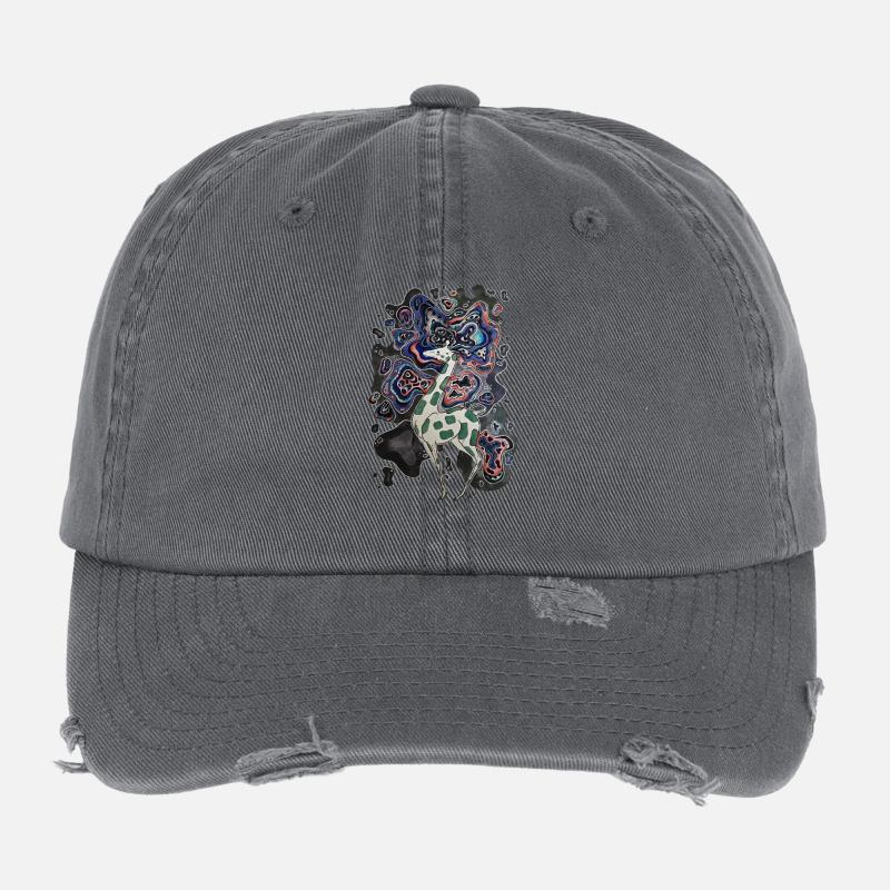 Think Curvy! Flexfit Vintage Destroyed Cap