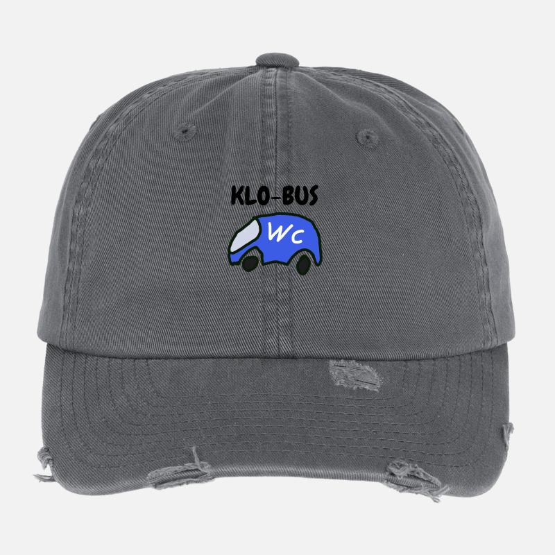 KLO-BUS Flexfit Vintage Destroyed Cap