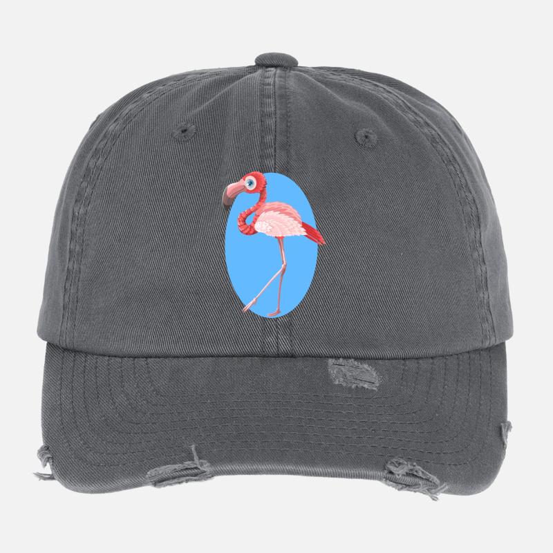 flamant Casquette vintage effet usé Flexfit