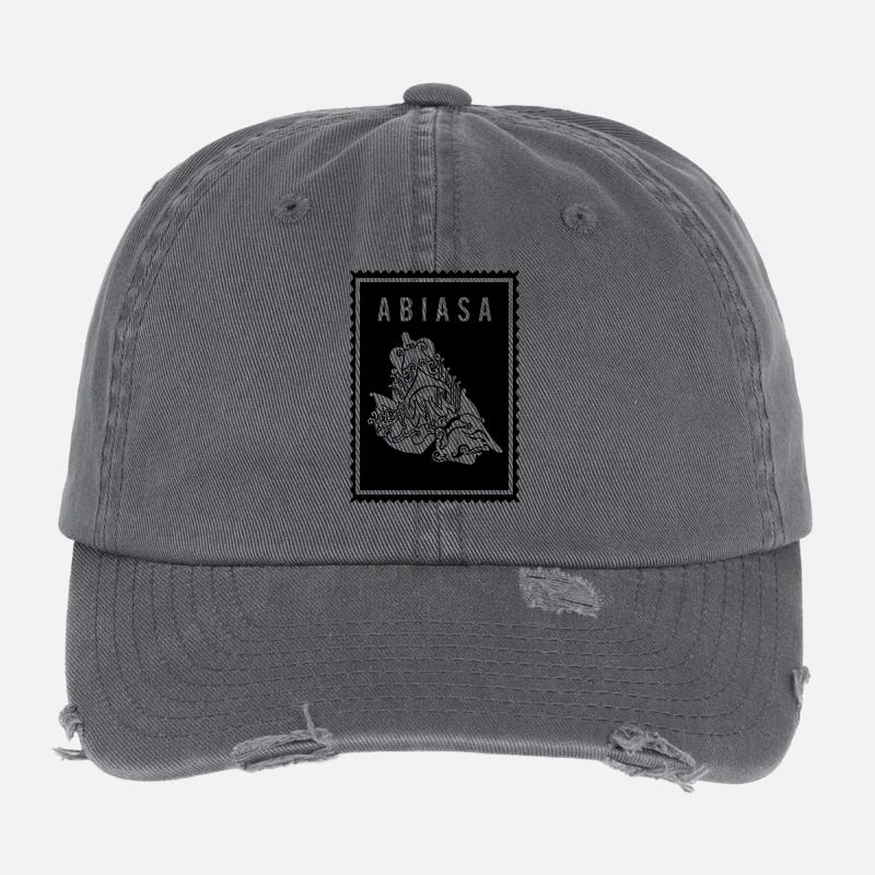 Abias -Wayang Casquette vintage effet usé Flexfit