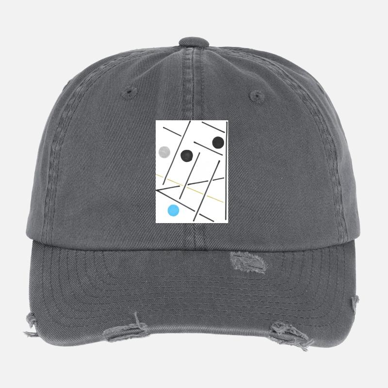 Biasio Casquette vintage effet usé Flexfit