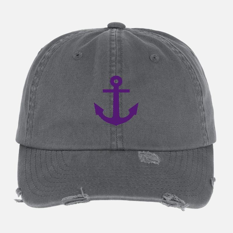 anchor Casquette vintage effet usé Flexfit