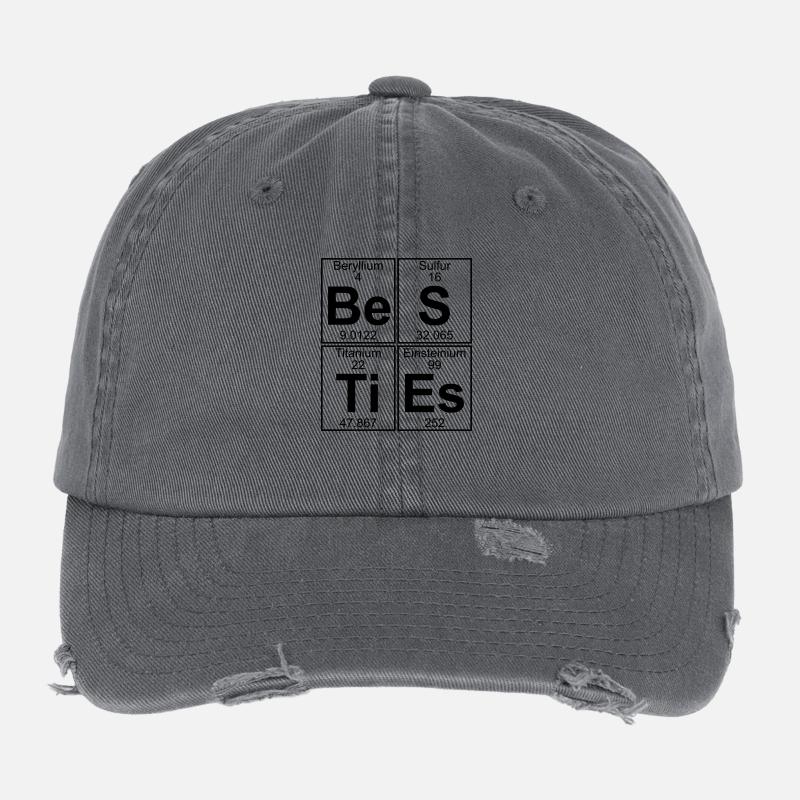 Sei-S-Ti-Es (besties) - Full Flexfit Vintage Destroyed Cap