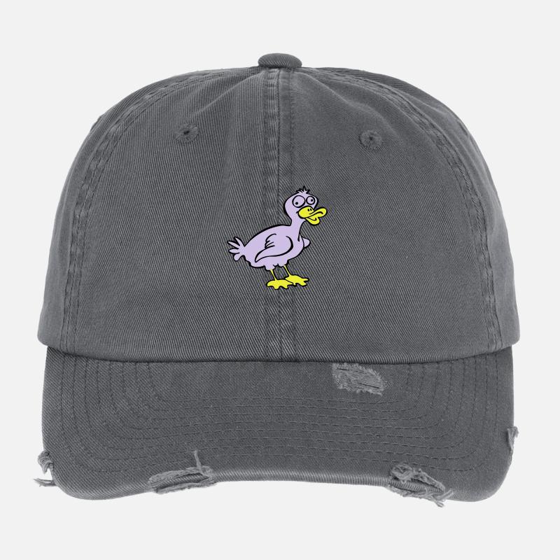 Canard muet Casquette vintage effet usé Flexfit