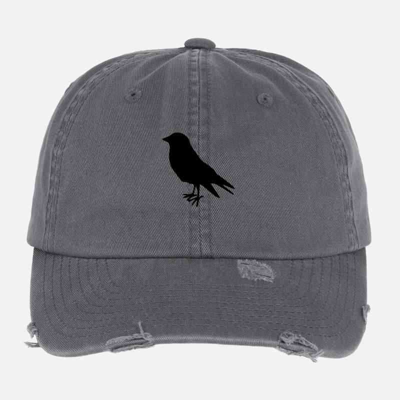 oiseau oiseaux oiseaux tôt Casquette vintage effet usé Flexfit