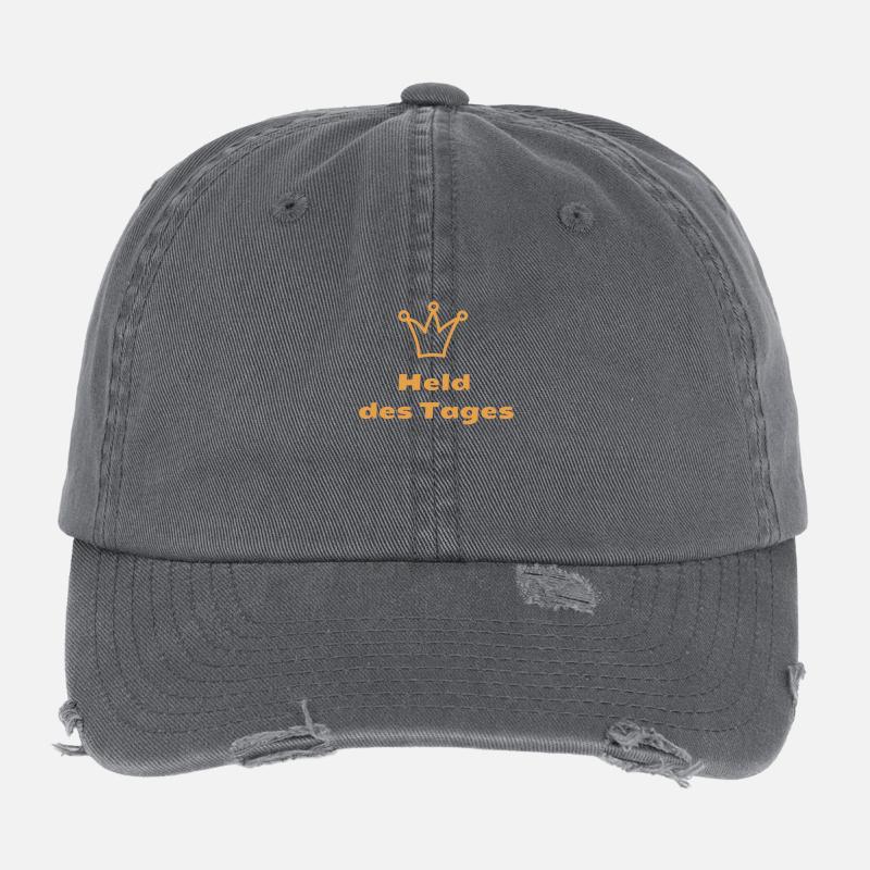 Held des Tages Flexfit Vintage Destroyed Cap