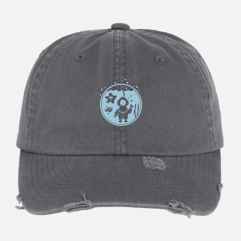 Tiefsee Flexfit Vintage Destroyed Cap