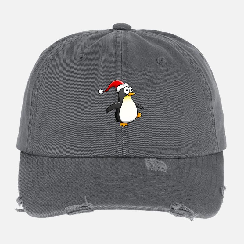 Pinguin Casquette vintage effet usé Flexfit