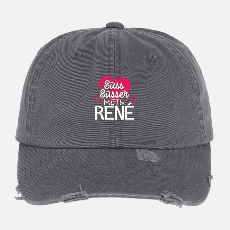 RENÉ - süss Flexfit Vintage Destroyed Cap