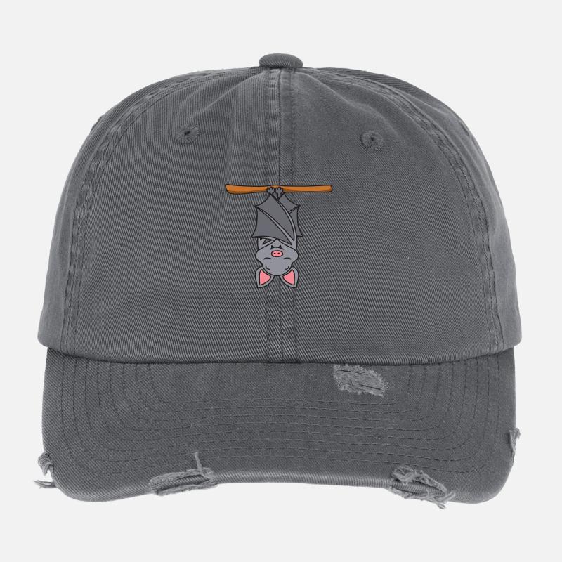 bat Flexfit Vintage Destroyed Cap