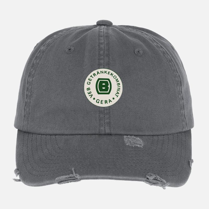 VEB Getraenkekombinat Gera Flexfit Vintage Destroyed Cap