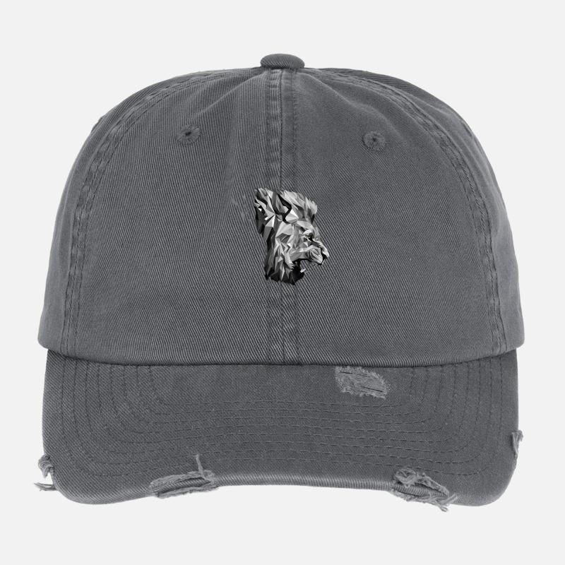 Poly Lion Flexfit Vintage Destroyed Cap