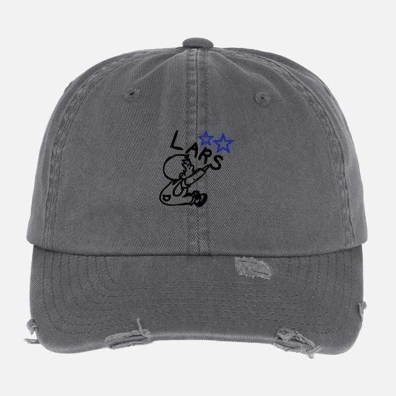 1naam_lars_1 Casquette vintage effet usé Flexfit