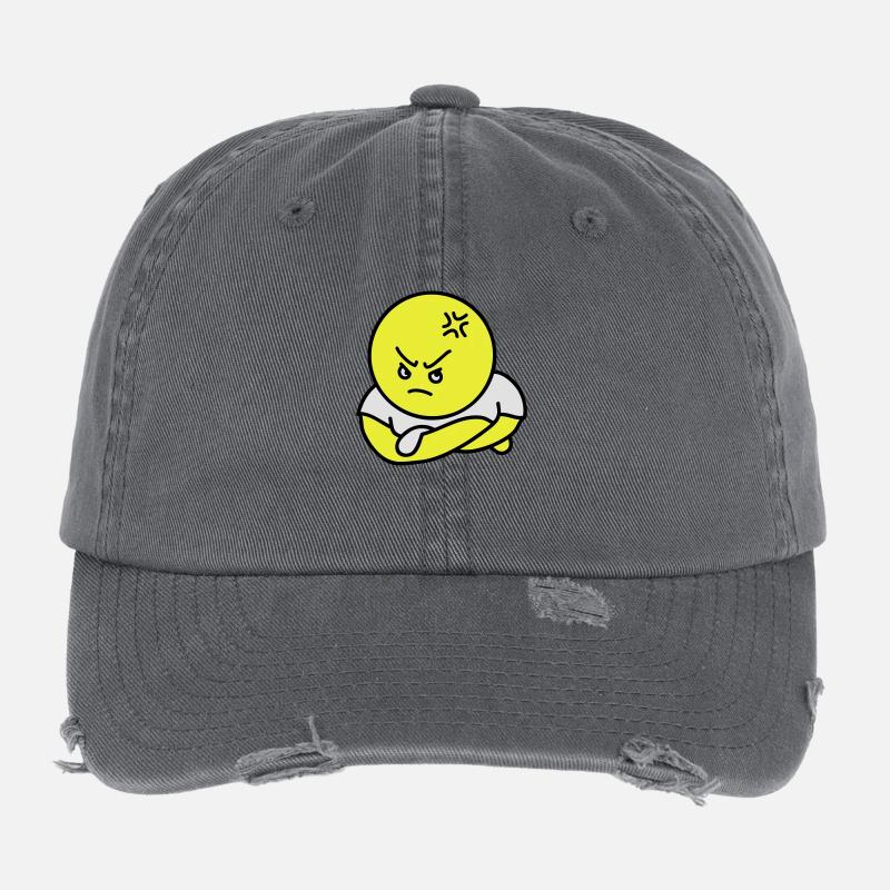 Offended Toon Flexfit Vintage Destroyed Cap