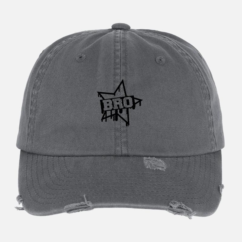 Bro Star Casquette vintage effet usé Flexfit