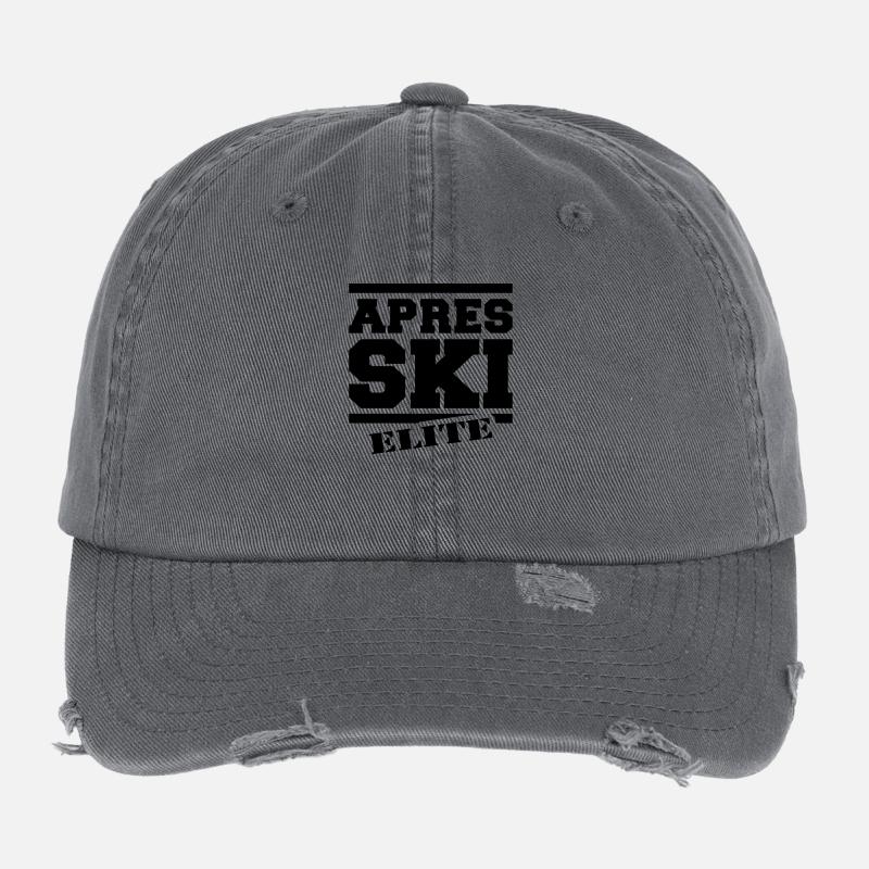 apres ski elite Flexfit Vintage Destroyed Cap