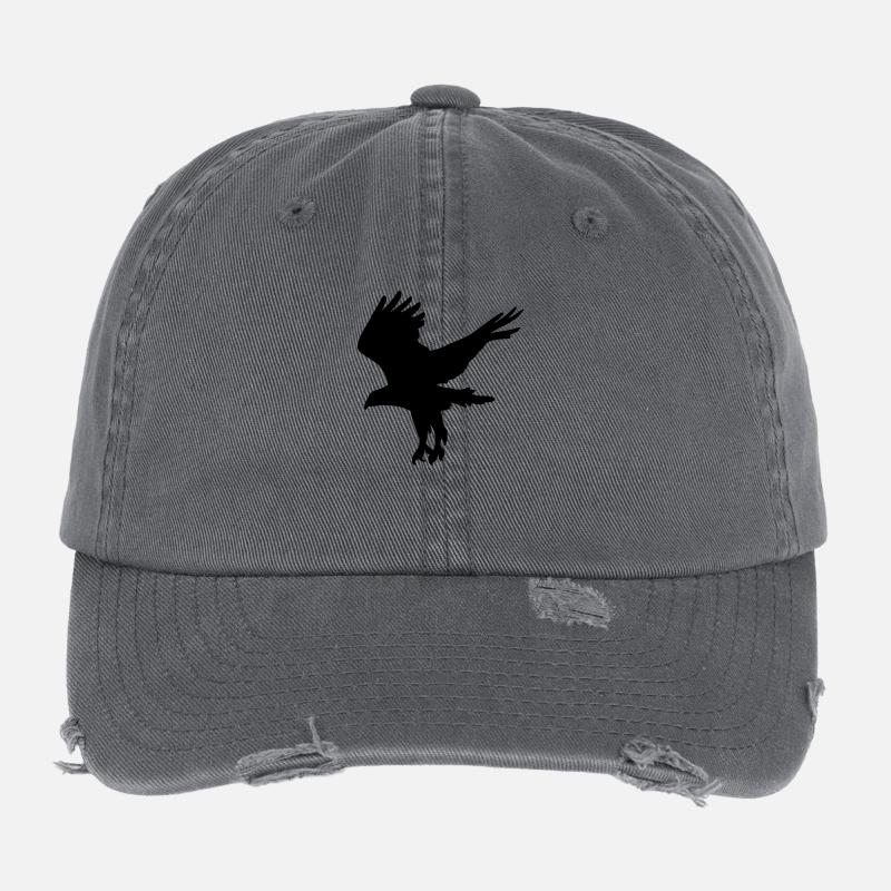 adler_silhouette1 Flexfit Vintage Destroyed Cap