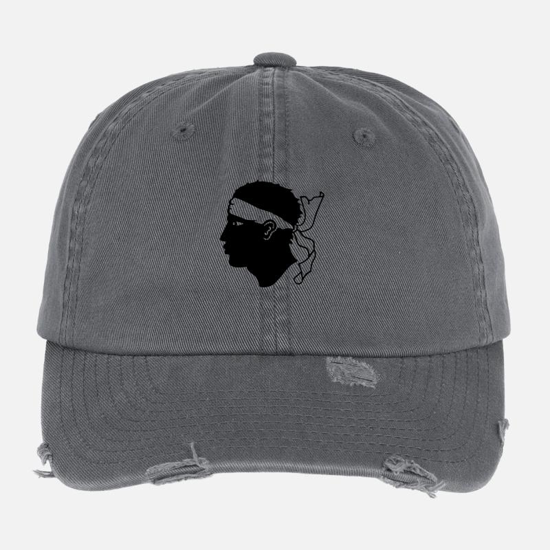 Corsica Flexfit Vintage Destroyed Cap